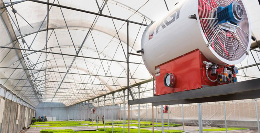 سیستم گرمایش گلخانه- سیستم گرمایش مرکزی