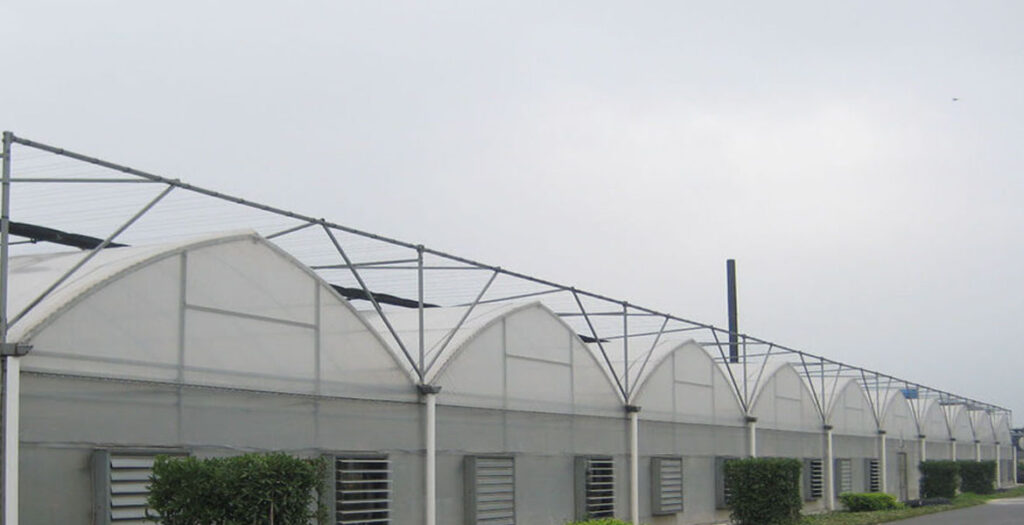 سازه گلخانه - گلخانه اسپانیایی - گاتیک