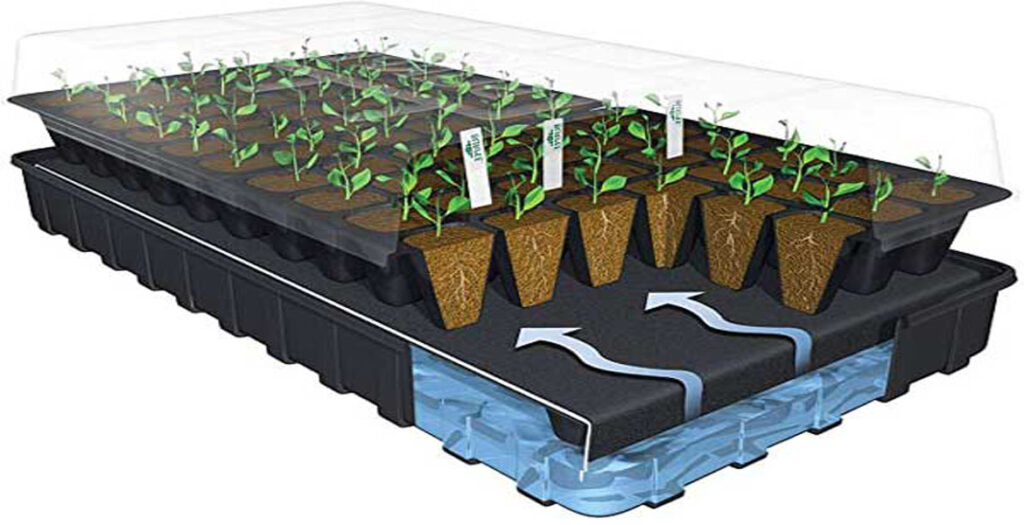 سیستم آبیاری گلخانه- آبیاری حصیری