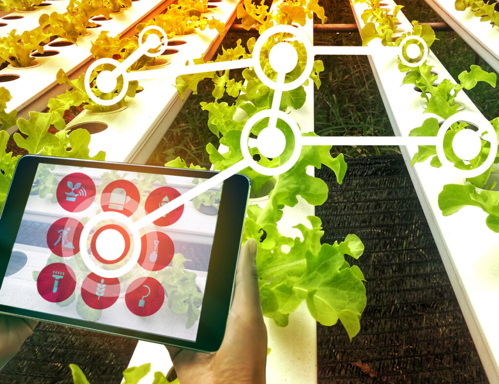 سنسور گلخانه - کنترل دما، رطوبت، نور، اکسین و دی اکسید کربن