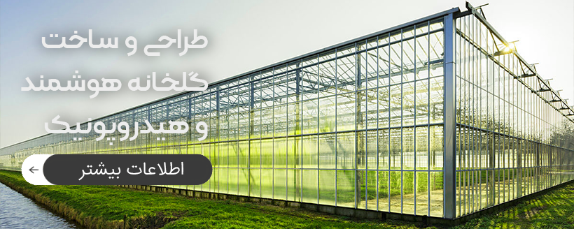 طراحی ساخت گلخانه هوشمند و هیدروپونیک